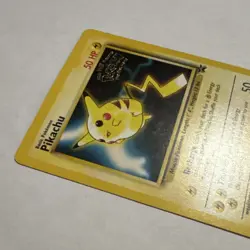 Pokemon Pikachu Promo Basic 50 HP #4 Wizards 1999 Card Pokemon the first movie - Image 4