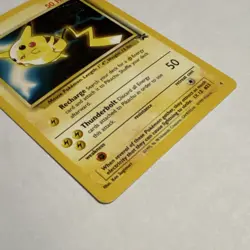 Pokemon Pikachu Promo Basic 50 HP #4 Wizards 1999 Card Pokemon the first movie - Image 5