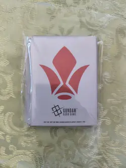 Sealed Gundam Card Game Official Card Sleeves EX Tekkadan Bandai Fest - Image 1