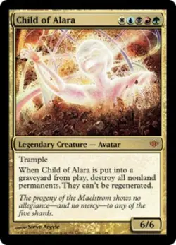 Child of Alara -Foil Light Play MTG Conflux - Image 1