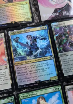 MTG Final Fantasy 10 FFX Yuna Tidus Trading card Commander Surge Foil Seymour - Image 3