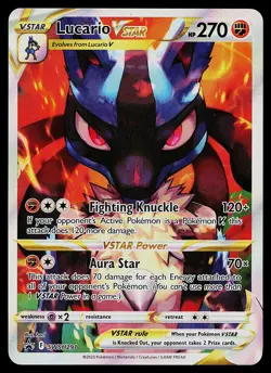 Pokemon Card - Lucario VSTAR Sword & Shield Promo SWSH291 Holo - Image 1