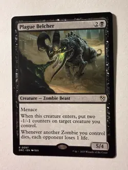 Plague Belcher 97 R Normal DRC MTG NM - Image 1
