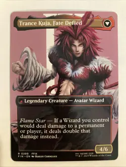 MTG Kuja, Genome Sorcerer (Borderless) Final Fantasy Regular 0399 R - Image 2