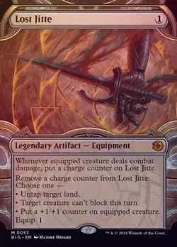 MTG (c) Outlaws of Thunder Junction - Lost Jitte (Showcase Foil) - Image 1