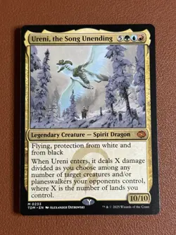 Ureni, the Song Unending Regular LP Tarkir: Dragonstorm Magic: The Gathering - Image 2