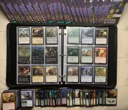 Magic MTG Lorwyn Eclipsed Play Booster Packs 21 Binder Bundle Brand New & Sealed - Image 1