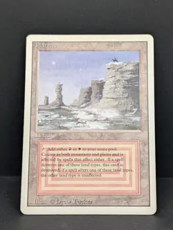 Plateau Revised MTG Magic the Gathering Reserved List Dual Lands EDH vintage MP - Image 3