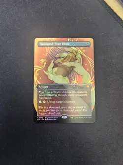 Thousand-Year Elixir *** Borderless FOIL *** - MTG SPG Special Guests - NM/MINT - Image 1