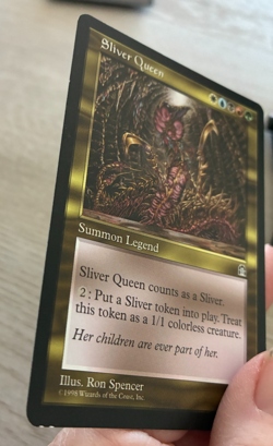 MTG: Silver Queen Stronghold 1998 Near Mint - Image 3