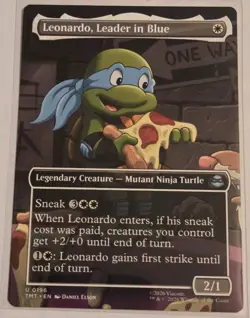 Leonardo, Leader in Blue (Borderless) Teenage Mutant Ninja Turtles Regular - Image 1