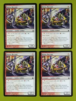Boros Recruit x4 Ravnica: City of Guilds 4x Magic the Gathering MTG - Image 1
