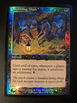 Bubbling Muck NM FOIL Urza's Destiny MTG - Image 1