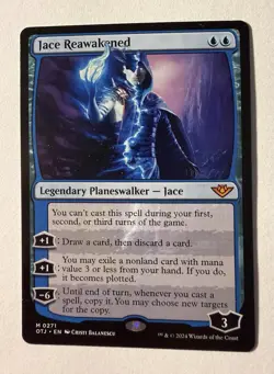Jace Reawakened Outlaws of Thunder Junction Regular OTJ MTG - Image 1