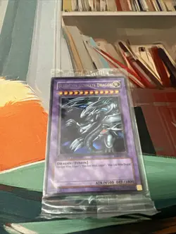 Blue-Eyes Ultimate Dragon Yu-Gi-Oh! JMP-EN005 Holo Limited Edition SEALED MINT - Image 1