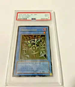 Relinquished Sdp-001 1st edition Ultra Rare 2003 Pegasus Yugioh Psa 9 fast ship - Image 3