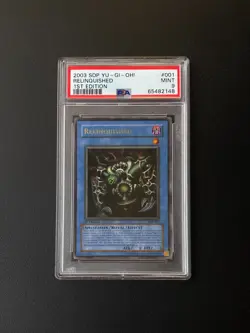 PSA 9 YU-GI-Oh! Starter Deck: Pegasus 001 Relinquished 1st Edition - Image 1