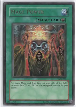Yugioh - Mage Power LON-050 Unlimited - Labyrinth of Nightmare - Image 1