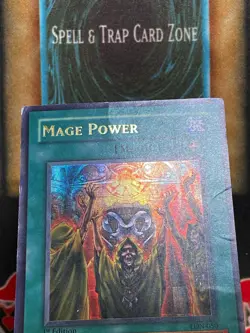 Yugioh Mage Power LON-050 Ultra Rare 1st Ed HP - Image 2