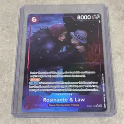 One piece EB04-038 Rosinante & Law SR Alt Art Rosinante & Law English Near Mint - Image 1