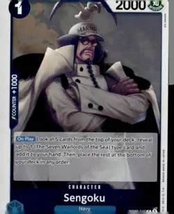 Sengoku OP07-046 Rare 500 Years in the Future One Piece Foil Near Mint - Image 1