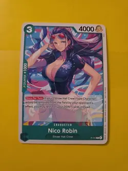 Nico Robin P-111 Heroines Edition Promo One Piece Card English Near Mint - Image 1