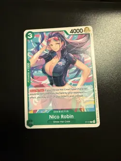 Nico Robin P-111 Heroines Edition Promo One Piece Card English Near Mint - Image 2