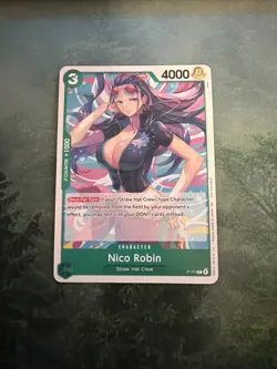 Nico Robin P-111 Heroines Edition Promo One Piece Card English Near Mint - Image 1