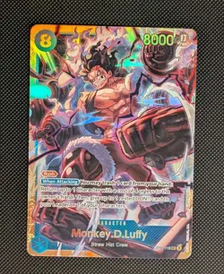 ONE PIECE TCG - Monkey D. Luffy OP11-118 SEC - Secret Rare - Near Mint - Image 1