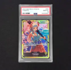 2023 Yamato One Piece Starter Deck St09-001 PSA 10 - Image 1