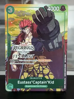 Eustass"Captain"Kid (Offline Regional 2024 Vol. 2) [Finalist] P-003 One Piece - Image 1