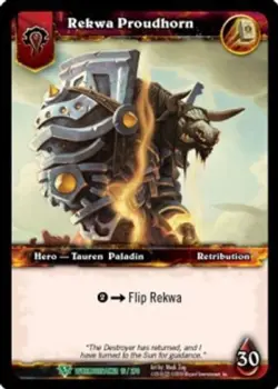 Rekwa Proudhorn - Worldbreaker - World of Warcraft TCG - Image 1