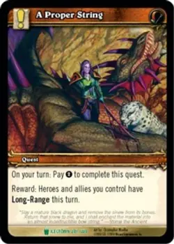 A Proper String - Icecrown - World of Warcraft TCG - Image 1