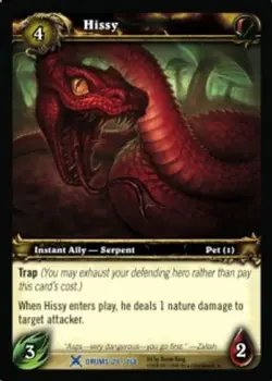 Hissy - Drums Of War - World of Warcraft TCG - Image 1