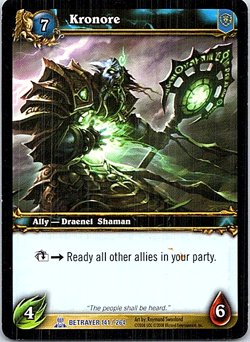 Kronore 141/264 World Of Warcraft Servants Of The Betrayer Light Play - Image 1