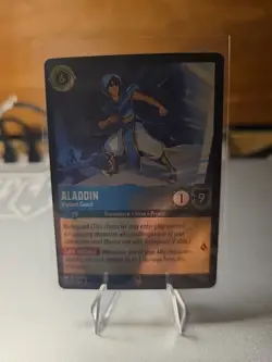 Disney Lorcana Aladdin - Vigilant Guard 29/P2 Cold Foil Reign of Jafar Promo R - Image 1