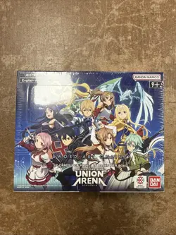 Union Arena TCG Sword Art Online Booster Box UE07BT Sealed English Version - Image 1