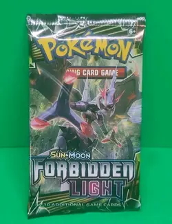 New 2018 Pokemon Sun & Moon Forbidden Light Sealed Booster Pack 10 Cards - Image 2