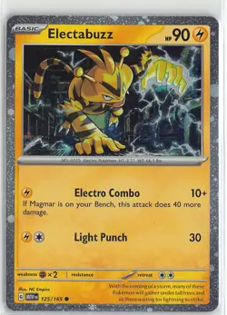 Miscellaneous Cards & Products Holo Promo 125/165 NM Electabuzz - (Cosmos Holo) - Image 1