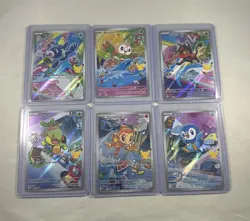 Pokemon 2026 First Partner Illustration Collection Series 1 Promos Set 6 Cards - Image 1