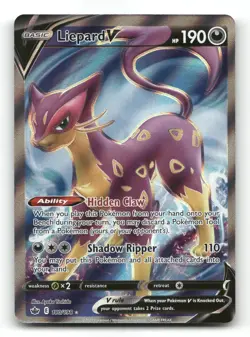 Liepard V 180/198 - Chilling Reign - Pokemon Card NM/M - Image 1