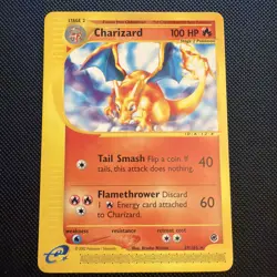 Charizard - 39/165 - Pokemon Expedition Non-Holo Rare Card LP/NM - Image 1