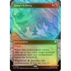 FOIL AANG'S ICEBERG (SHOWCASE) X4 Avatar: The Last Airbender TLA Magic MTG CARD - Image 1