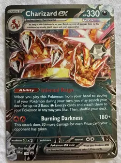 Charizard ex Promo SV: Scarlet & Violet Promo Cards 196 NM - Image 1