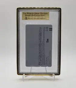 1997 Pokemon Phone Card Merry X'Mas Tomy Pikachu & Snorlax BGS 9.5 Low Pop Rare - Image 2