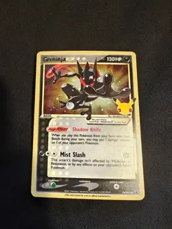 2021 Pokemon Celebrations Greninja Gold Star SWSH144 Promo Card MINT - Image 2