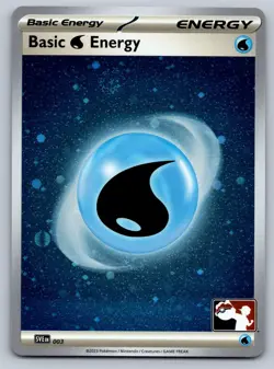 Basic Water Energy 003 Holo Common Prize Pack Series Cards Pokemon Holo NM - Image 1