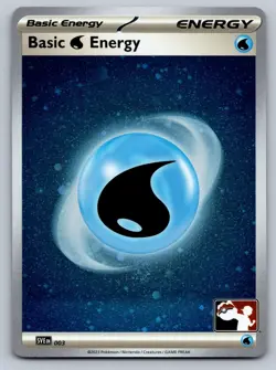 Basic Water Energy 003 Holo Common Prize Pack Series Cards Pokemon Holo NM - Image 1