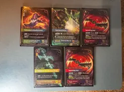 Riftbound League Of Legends Gear Card Bundle Of 5 - Image 1