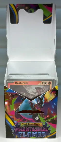 2025 Pokemon Phantasmal Flames Booster Bundle With Base/Foil Cards + Promo Card - Image 2